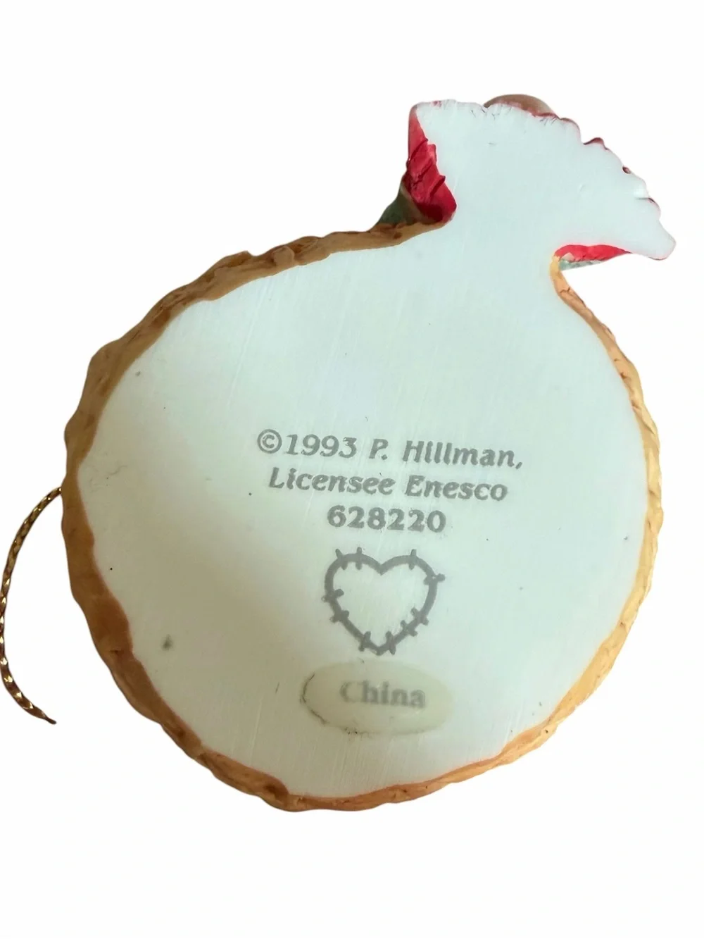 Vintage 90s Enesco Calico Kittens Cat Christmas Ornaments Lot of 4 Holiday